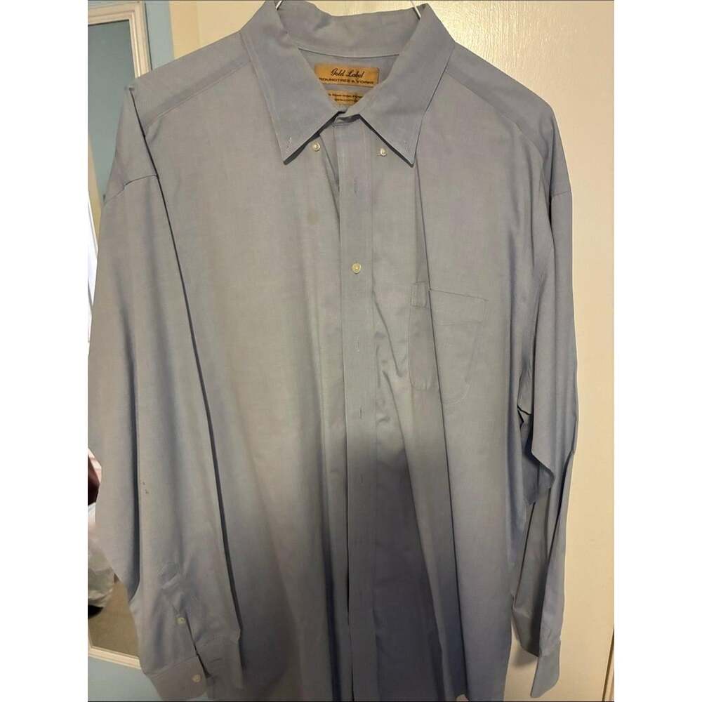 Roundtree & Yorke Men's Blue Shirt
